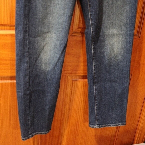 Lucky Brand Sweet Crop Jeans Medium Wash Stretch Mid-Rise Straight Crop Sz 8 - Picture 4 of 14